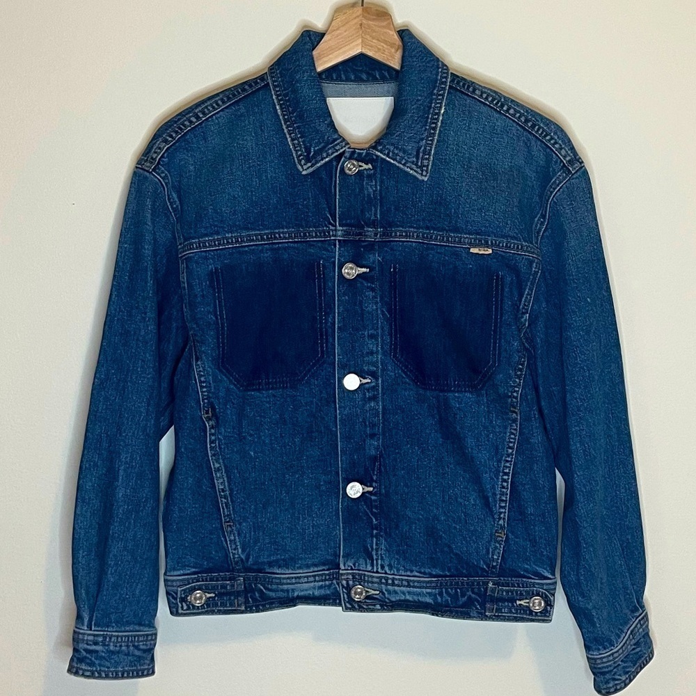 MOTHER Superior The Back Road Jacket in Running with Scissors Size Small - Picture 5 of 16